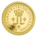 1 Dollar (Crowned double L monogram. (Louis))
