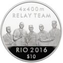 10 Dollars (Rio 2016 Men's 4x400m Relay Bronze Medal)