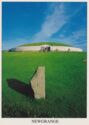 Newgrange. Stone Age Tomb in Boyne Valley