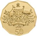 50 Cents (Centenary of Federation - Gold edition)