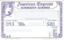 American Express Purple- ex.1970