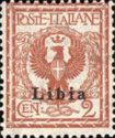 Italian stamps overprinted