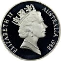 1 Dollar (First Fleet Bicentenary - Silver edition)