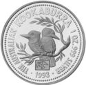 1 Dollar (Kookaburra. American Eagle privy)