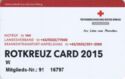 Rotkreuz card 2015 - Werner Bosch