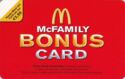 McFamily Bonus Card. McDonald's - Happy Meal