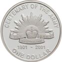 1 Dollar (100th Anniversary of the Army - Silver edition)