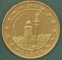 50 Euro Cent Warszawa (Royal Castle)