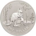 1 Dollar (Kangaroo mother and joey)
