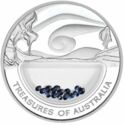 1 Dollar (Treasures of Australia: Sapphires)