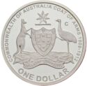 1 Dollar (Coat of Arms. Silver)