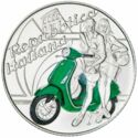 5 Euro (Vespa - Green color)