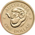 1 Dollar (Ram of One Shilling coin 1938 - 1963)