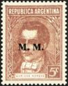 Mariano Moreno (1778-1811) - Overprint - “M.M.”