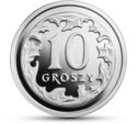 10 Groszy (One Hundred Years of the Złoty)