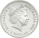 1 Dollar (Year of the Rabbit. Silver)