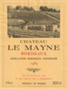 Château Le Mayne