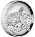1 Dollar (Koala. High relief)