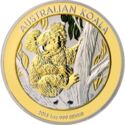 1 Dollar (Koala Partially gilded)