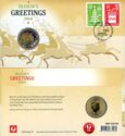 1 Dollar (Season's Greetings. Coin & Stamp)