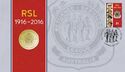 1 Dollar (Returned & Services League of Australia Centenary. Coin & Stamp)