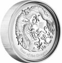 1 Dollar (Year of the Dragon - High Relief)