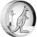 1 Dollar (Kangaroo. High Relief)