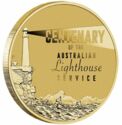 1 Dollar (100 Years of Commonwealth Management of Lighthouses. Coin & Stamp)