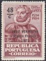 Luis de Camoes with Overprint for Red Cross