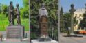 Tambov. Monuments to Petr and Fevronia, St.Luca, G.R.Derzhavin