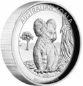 1 Dollar (Australian Koala. High Relief)