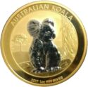 1 Dollar (Australian Koala. Gilded)