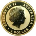 1 Dollar (Australian Koala. Gilded)