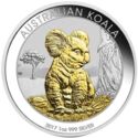 1 Dollar (Australian Koala. Gilded)