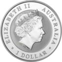 1 Dollar (Australian Koala. Coloured)