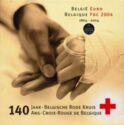 Various Euro (Mint set 2004 -140 years Belgian Red Cross - enameled medal)