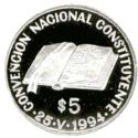 5 Pesos (Constituent National Assembly - Silver edition)