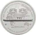 2 Dollars (Royal Austrailian Navy, HMAS Australia II)
