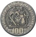 100 Złotych (PRÓBA) (Mieszko and Dąbrówka)