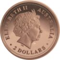 2 Dollars (Kookaburra - Victoria Cross)
