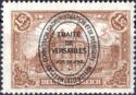 "General Post Office" overprinted TRAITE DE VERSAILLES