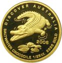 5 Dollars (Discover Australia - Salt water crocodile)