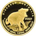 5 Dollars (Discover Australia - Tasmanian devil)