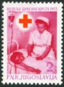 Charity stamp (Red Cross week)