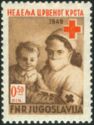 Charity stamp (Red Cross week)