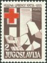 Charity stamp (Red Cross week) with surcharge "Porto