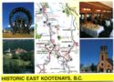 British Columbia Province. Historic East Kootenays