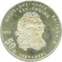 50 Gulden (300th anniversary William and Mary)