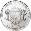 1,000 CFA Francs (Poisson scie (Pristis Microdon))