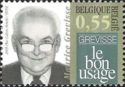 Maurice Grevisse and Logo "Le bon usage"